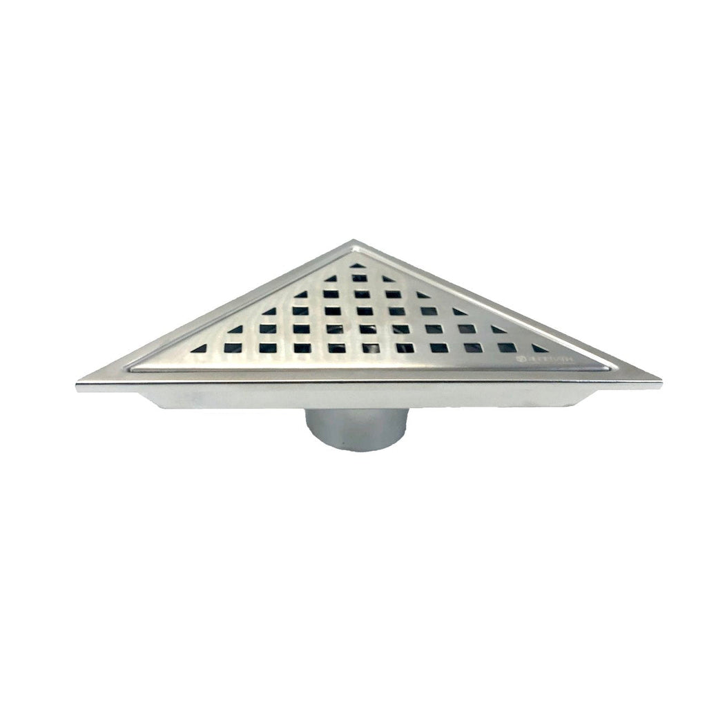 Kube 6.5″ Triangle Stainless Steel Pixel Grate - Bhdepot 