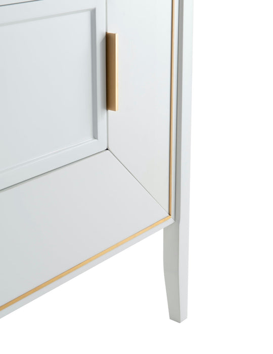 Vetro 48" Gloss Vanity with Quartz Countertop - Bhdepot 