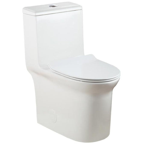 Tovia 1-Piece Toilet Soft Closing Seat Soft Closing Seat - Bhdepot 